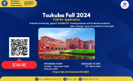 Tsukuba Fall 2024 Exchange Program