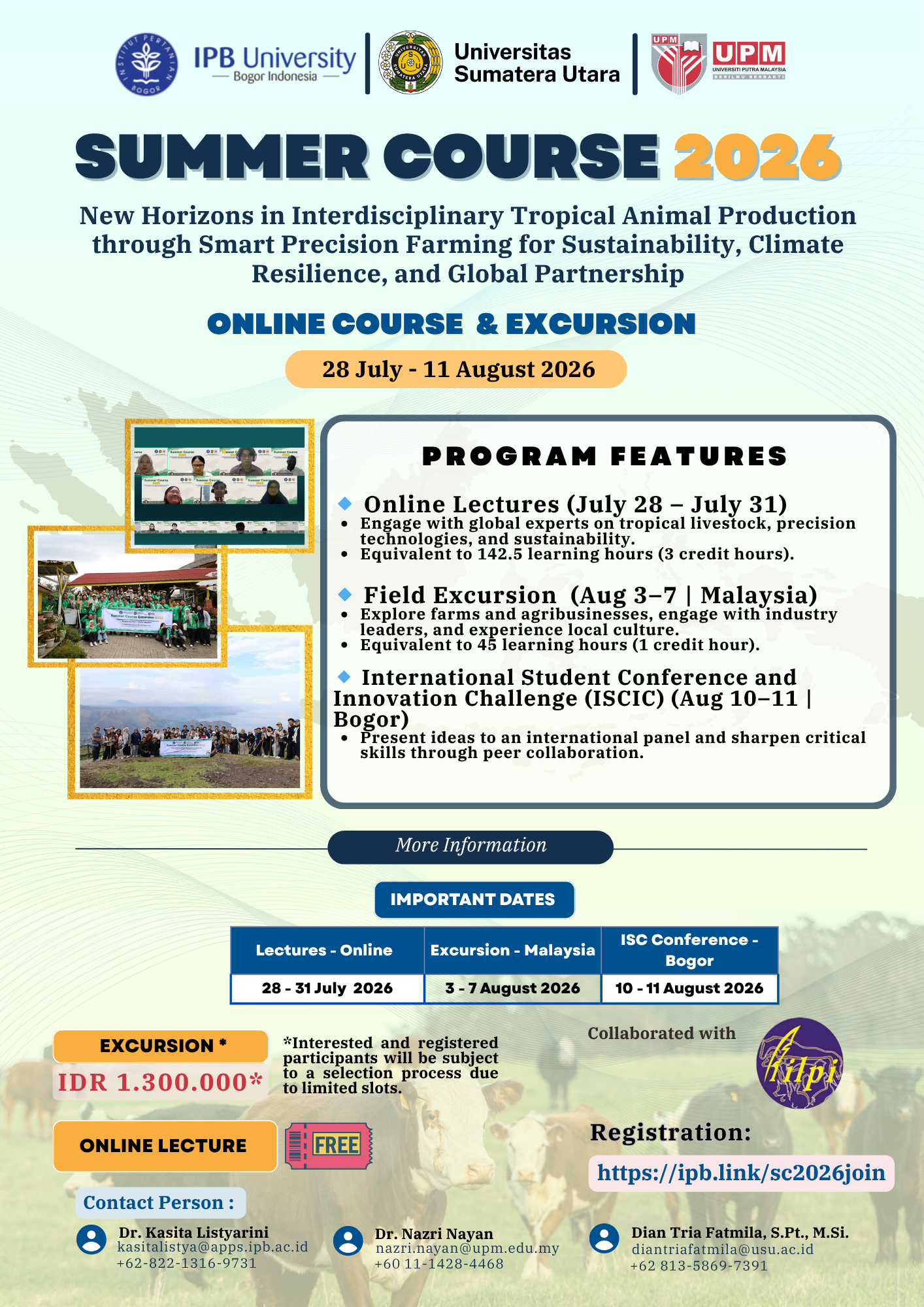Flyer Summer Course DIPTP 2026 - Kasita Listyarini