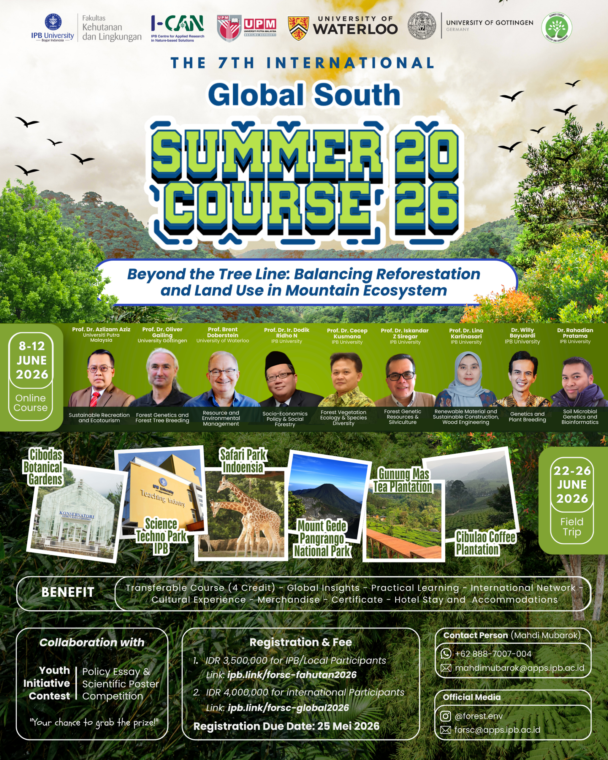POSTER SUMMER COURSE (ForSC 2026) - Mochammad Taufiqurrachman
