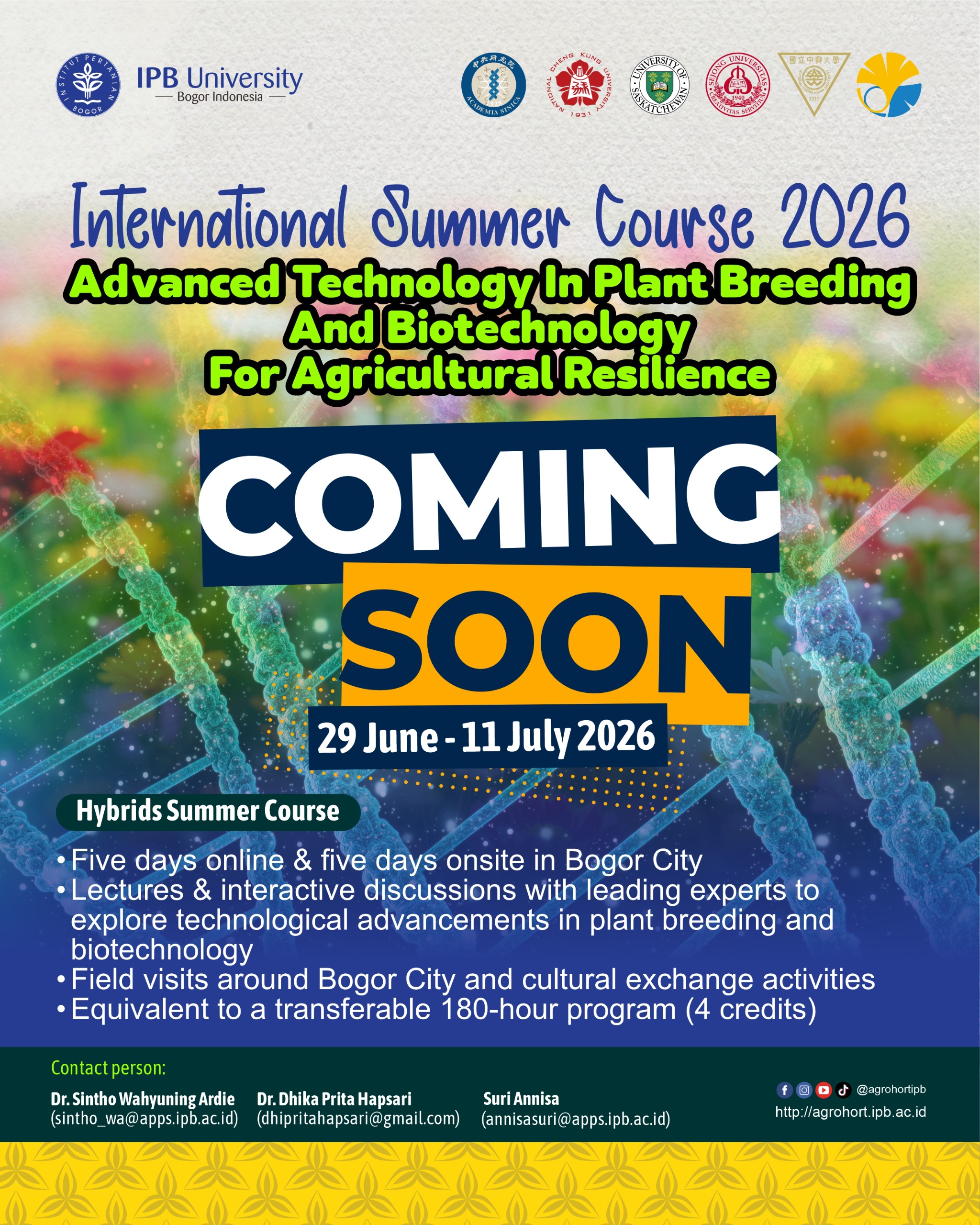 Poster Summer Course - Dewi Sukma